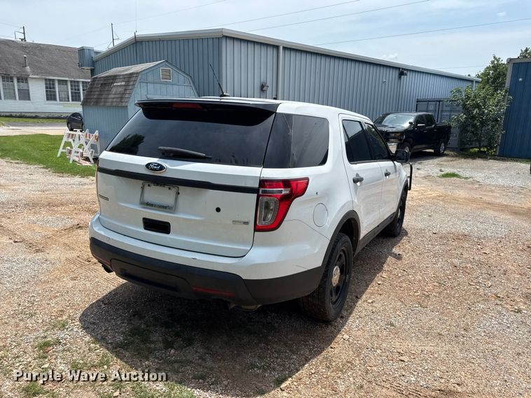 image for item EN0314 2015 Ford Explorer Police SUV