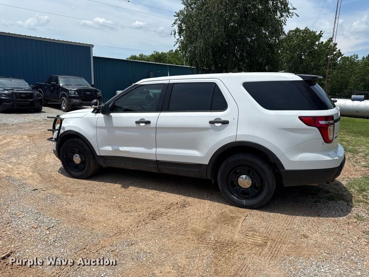 image for item EN0314 2015 Ford Explorer Police SUV