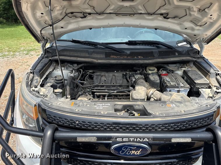 image for item EN0314 2015 Ford Explorer Police SUV