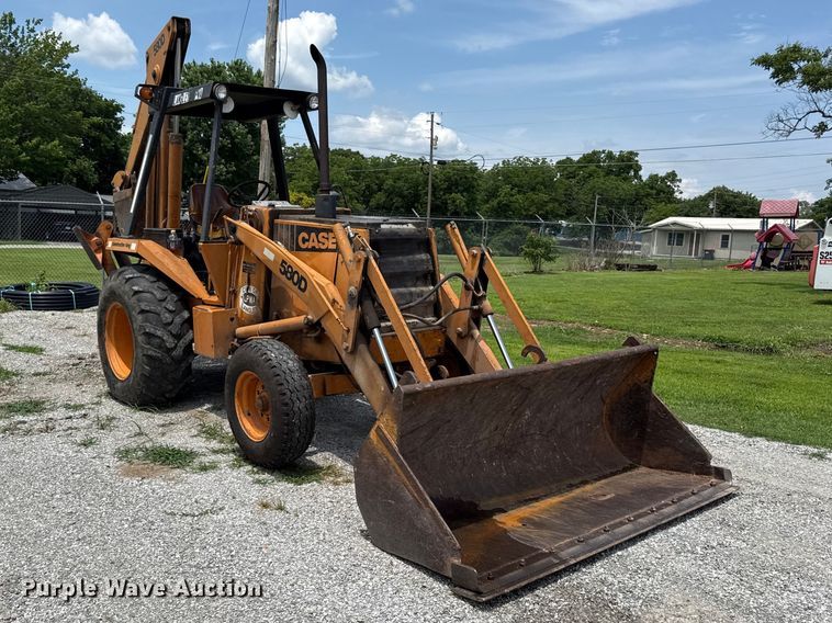 image for item EN0316 Case 580D backhoe