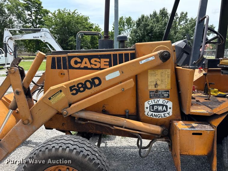 image for item EN0316 Case 580D backhoe