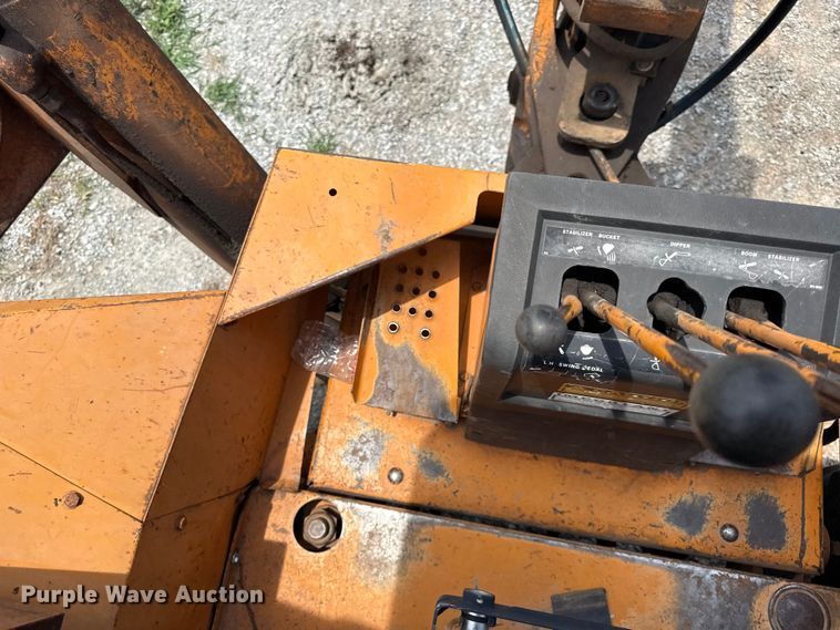 image for item EN0316 Case 580D backhoe