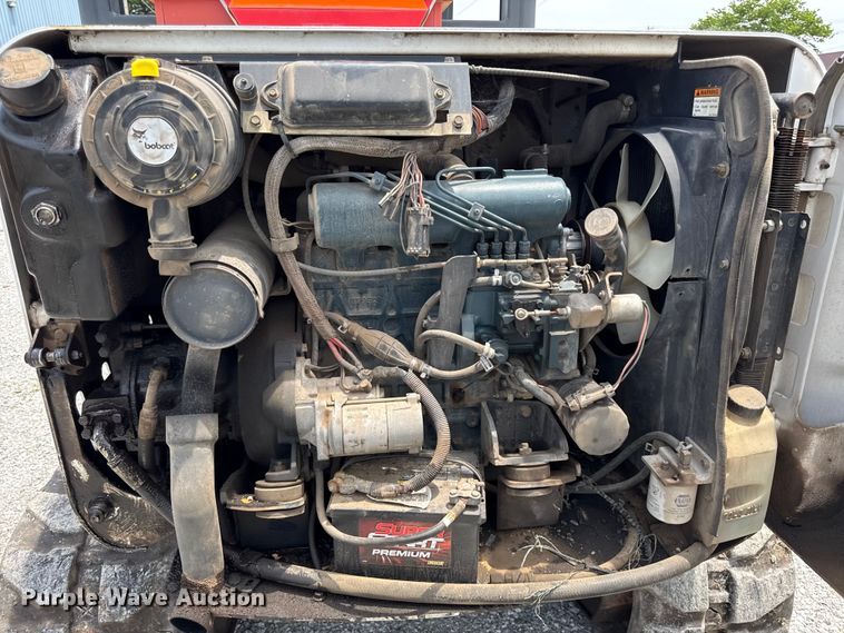image for item EN0317 2002 Bobcat 337D mini excavator