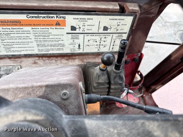 image for item EN0444 1994 Case 580SK backhoe