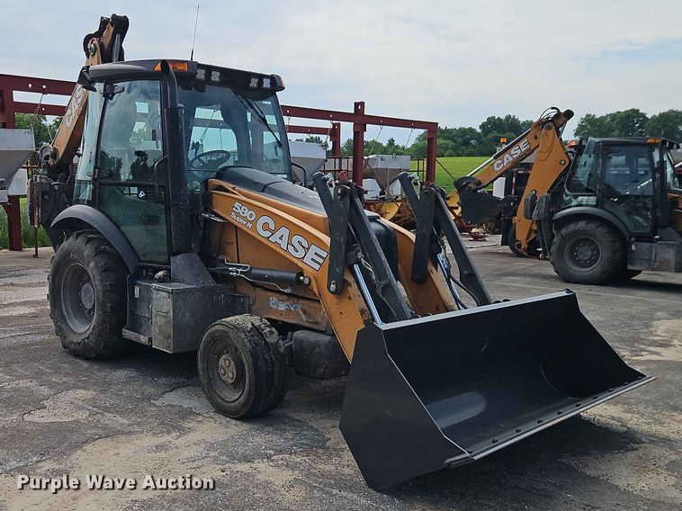 image for item EO7462 2021 Case 580SN backhoe