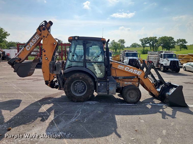 image for item EO7463 2021 Case 580SN backhoe