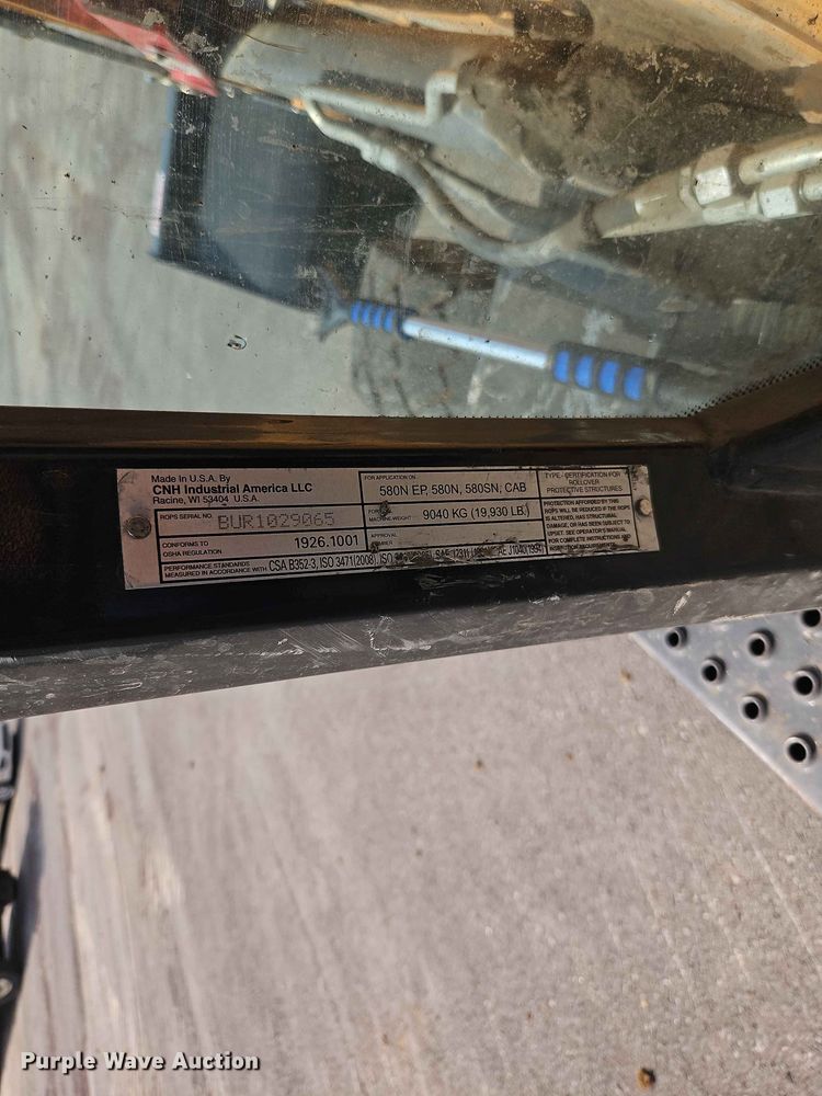 image for item EO7463 2021 Case 580SN backhoe
