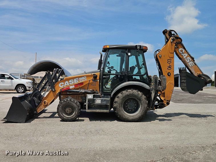 image for item EO7464 2021 Case 580SN backhoe