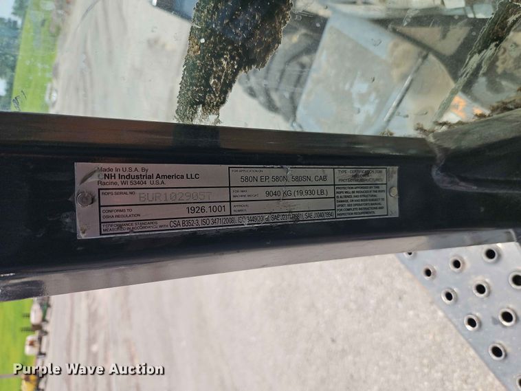 image for item EO7464 2021 Case 580SN backhoe