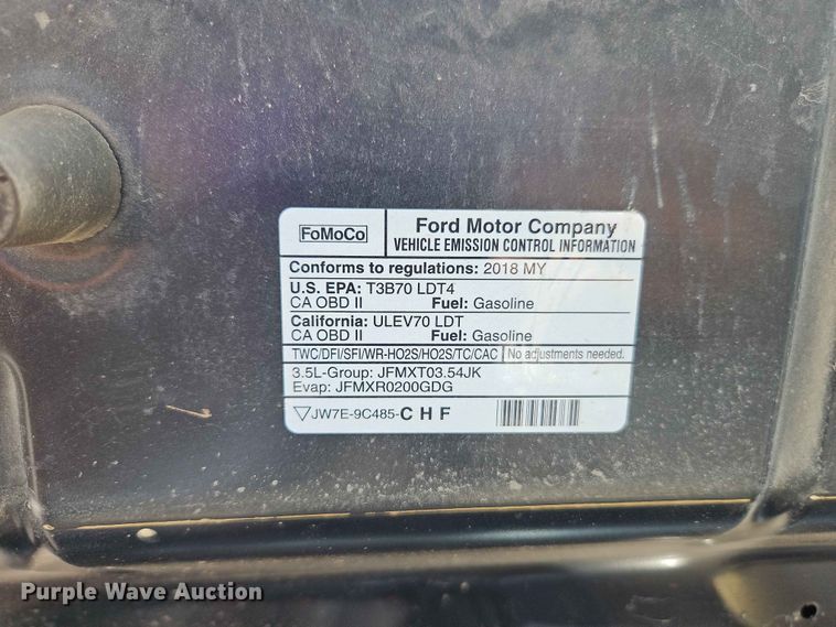 image for item EO7471 2018 Ford F150 Police Responder Crew Cab pickup truck