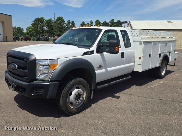 2015 Ford F550 Super Duty Ext. Cab Utility / Service Truck VIN: 1FD0X5HT9FEA13831 Lot: 999408703