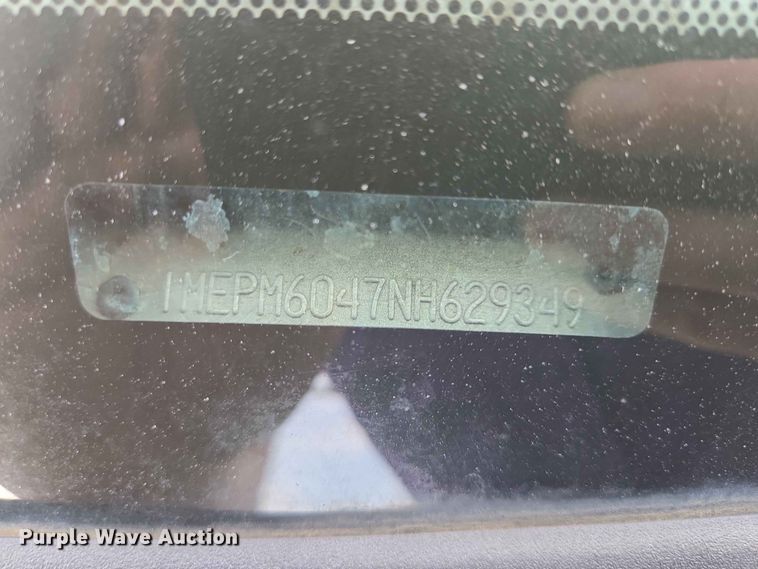 image for item ER1699 1992 Mercury Cougar 