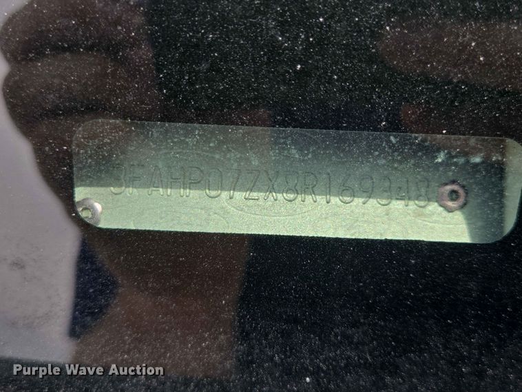 image for item ER1702 2008 Ford Fusion 