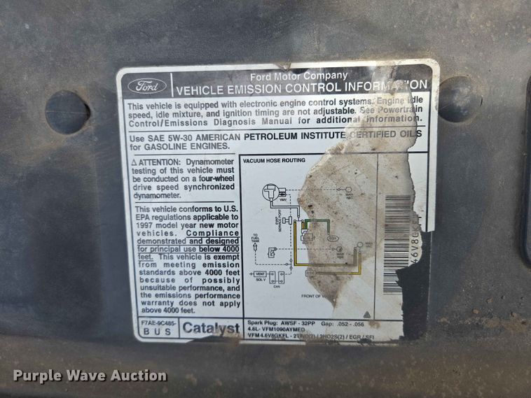 image for item ER1708 1997 Mercury Grand Marquis 