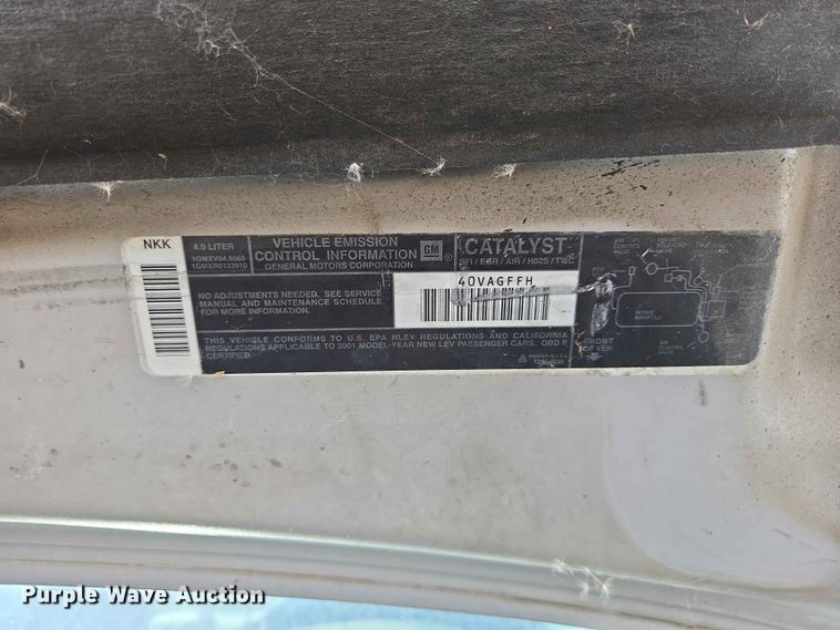 image for item ER1710 2001 Oldsmobile Aurora 