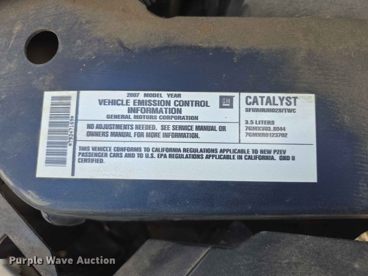 image for item ER1711 2007 Chevrolet Impala 