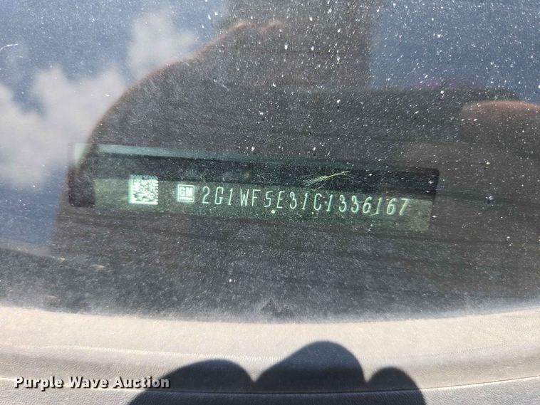 image for item ER1712 2012 Chevrolet Impala 