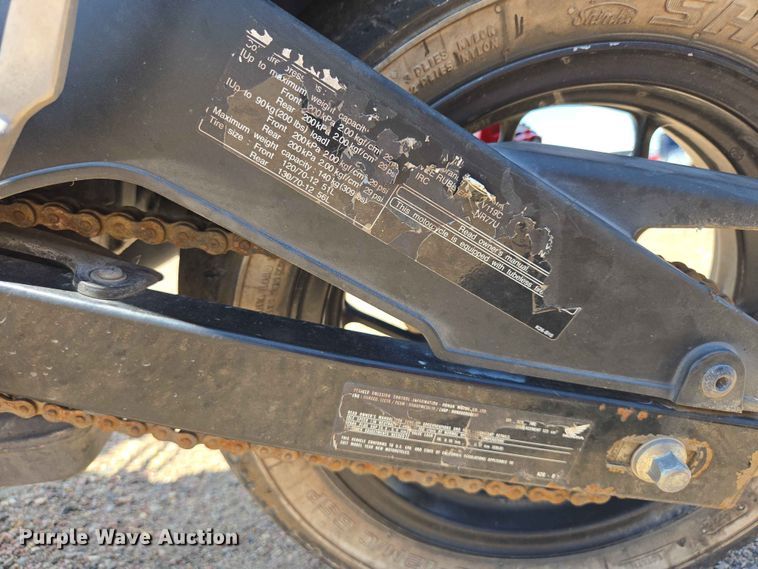 image for item ER1716 2017 Honda Grom 125 motorcycle