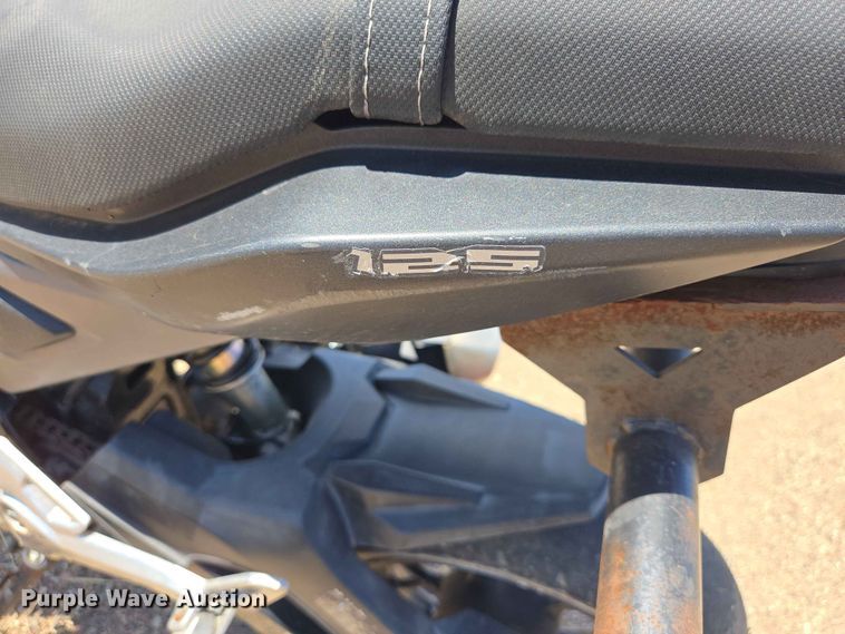 image for item ER1716 2017 Honda Grom 125 motorcycle