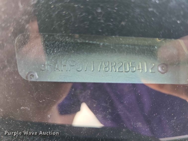 image for item ER1722 2008 Ford Fusion 