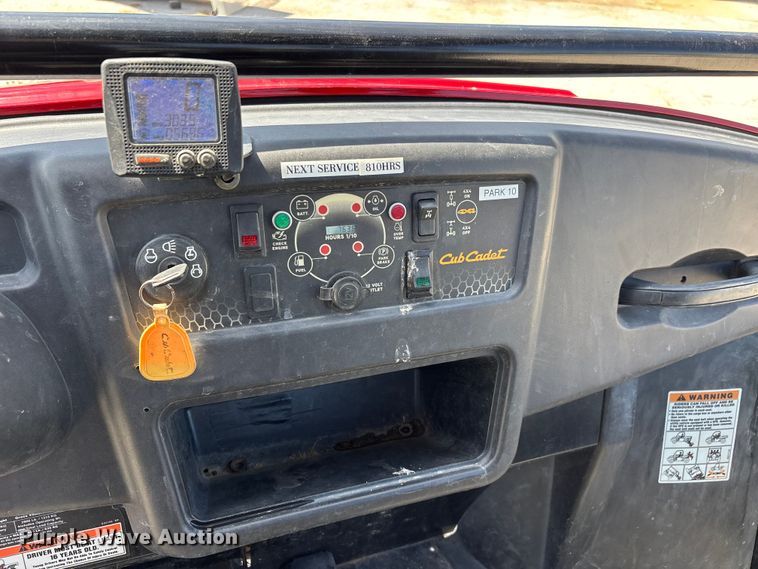 image for item ER3034 2020 Cub Cadet 37BM46GD710 utility vehicle
