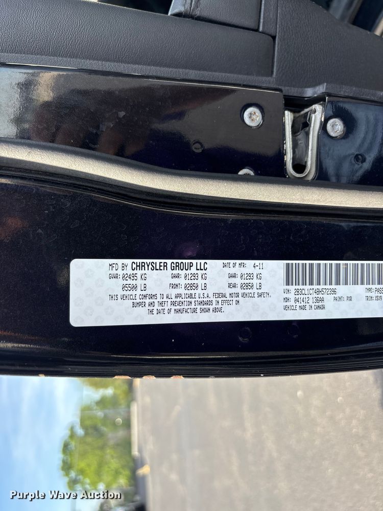 image for item ER3036 2011 Dodge Charger Police 