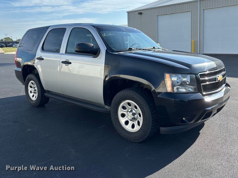 image for item ER3037 2011 Chevrolet Tahoe Police SUV
