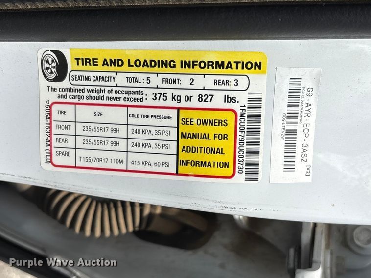 image for item ER7626 2013 Ford Escape SUV