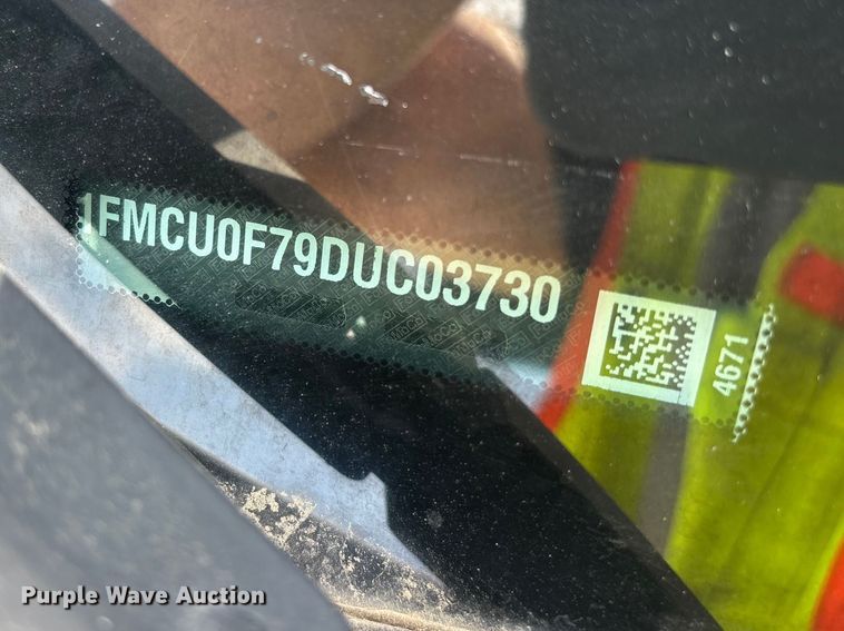 image for item ER7626 2013 Ford Escape SUV