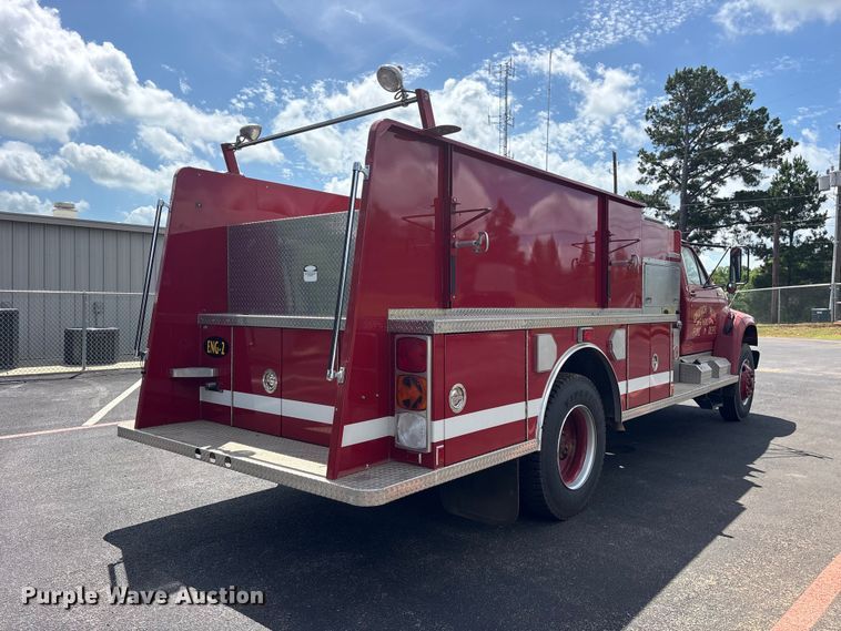 image for item ET2152 1997 Ford F-700 fire truck