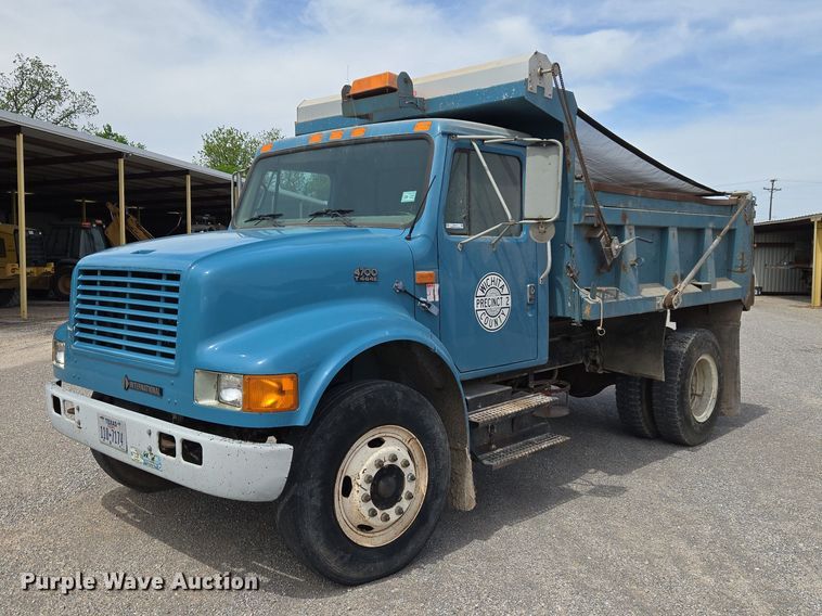 1997 International 4700 Dump Truck VIN: 1HTSCABP3VH421495 Lot: 999350422