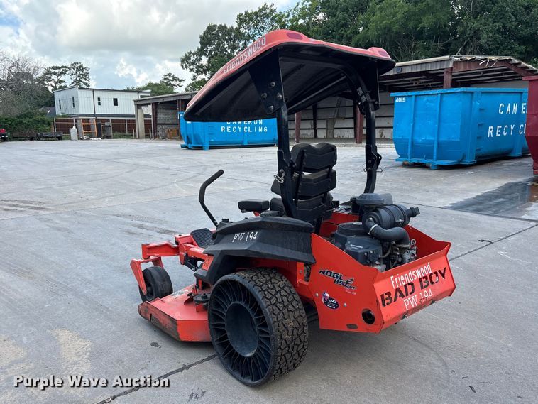image for item EU0626 Bad Boy Rogue ZTR lawn mower