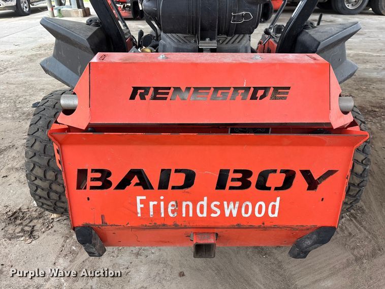 image for item EU0628 Bad Boy Renegade ZTR lawn mower