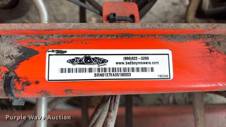 image for item EU0628 Bad Boy Renegade ZTR lawn mower