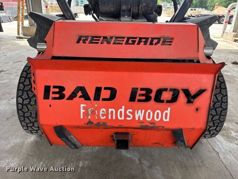 image for item EU0629 Bad Boy Renegade ZTR lawn mower