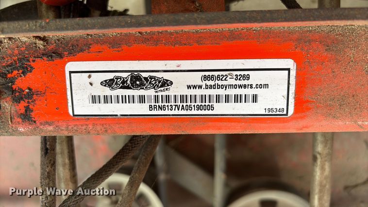 image for item EU0629 Bad Boy Renegade ZTR lawn mower
