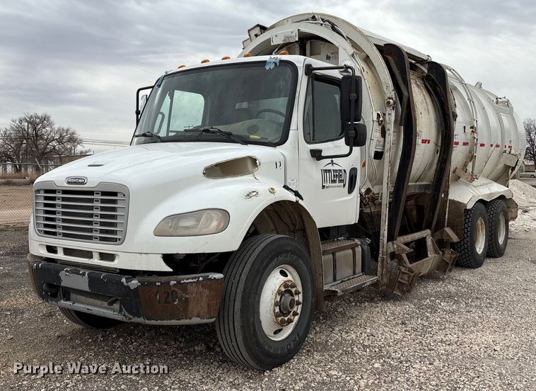 image for item EU4808 2014 Freightliner M2 refuse truck