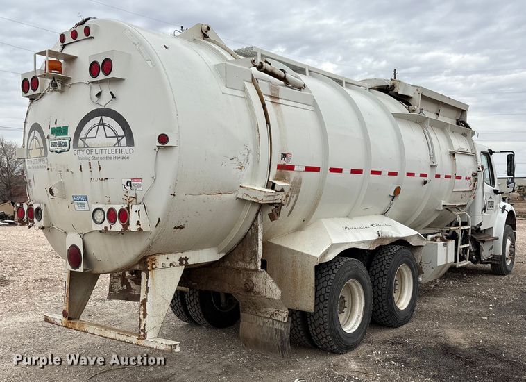 image for item EU4808 2014 Freightliner M2 refuse truck