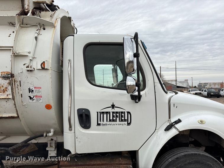 image for item EU4808 2014 Freightliner M2 refuse truck