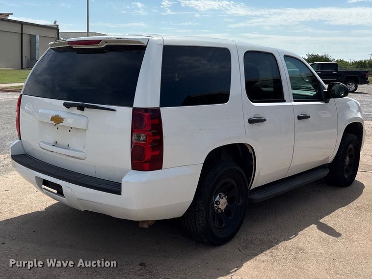 image for item EU5639 2014 Chevrolet Tahoe Police SUV
