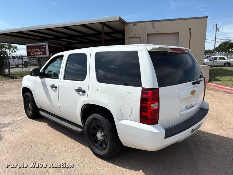 image for item EU5639 2014 Chevrolet Tahoe Police SUV