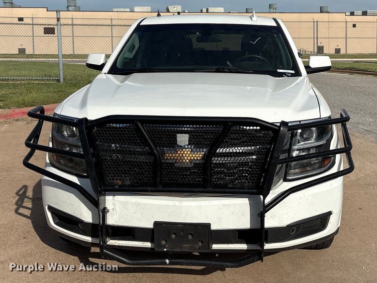 image for item EU5640 2017 Chevrolet Tahoe Police SUV