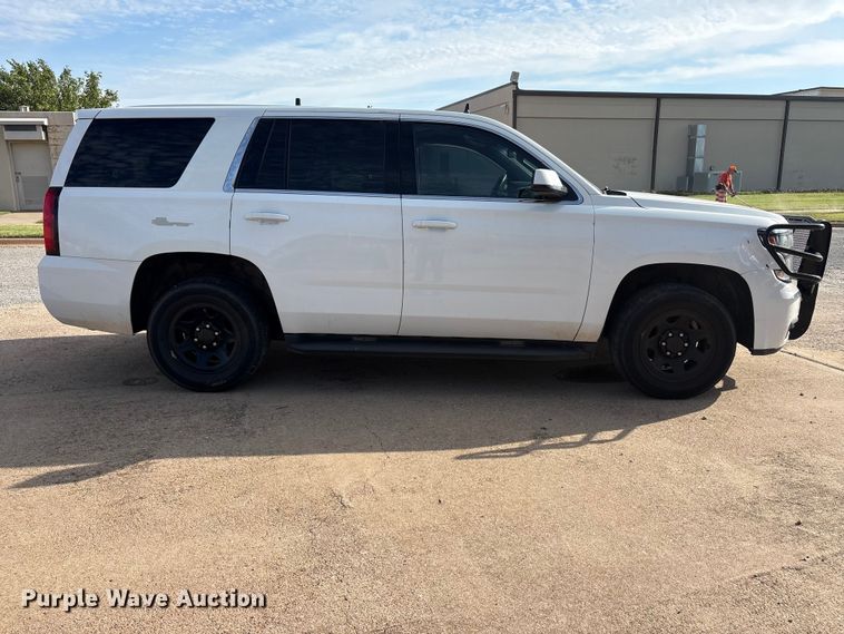 image for item EU5640 2017 Chevrolet Tahoe Police SUV