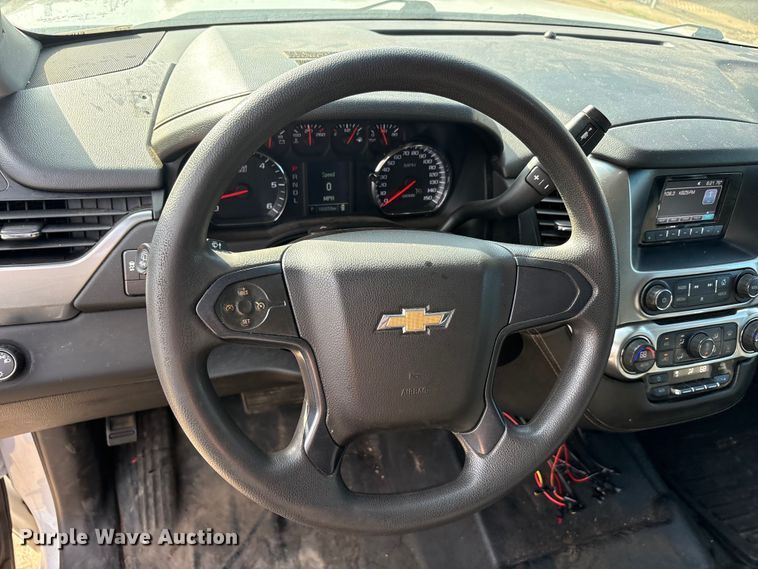 image for item EU5640 2017 Chevrolet Tahoe Police SUV
