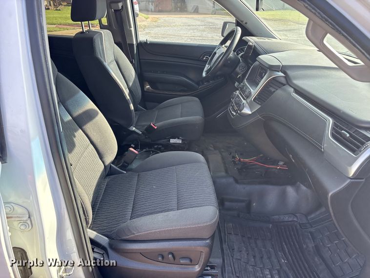 image for item EU5640 2017 Chevrolet Tahoe Police SUV
