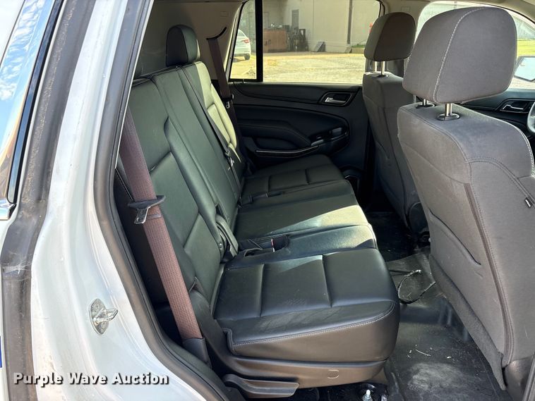 image for item EU5640 2017 Chevrolet Tahoe Police SUV