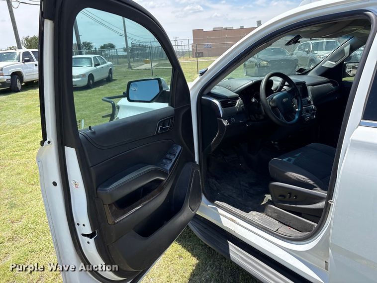 image for item EU5642 2017 Chevrolet Tahoe Police SUV