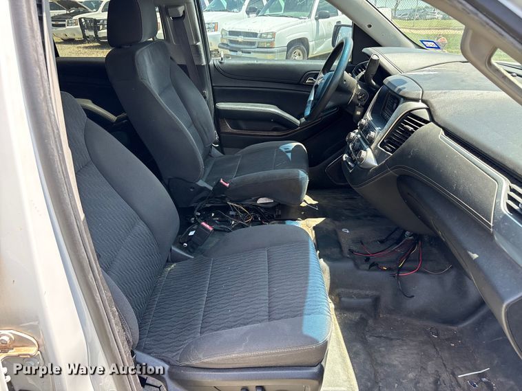 image for item EU5642 2017 Chevrolet Tahoe Police SUV