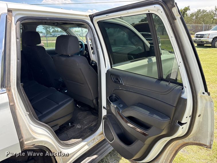 image for item EU5642 2017 Chevrolet Tahoe Police SUV