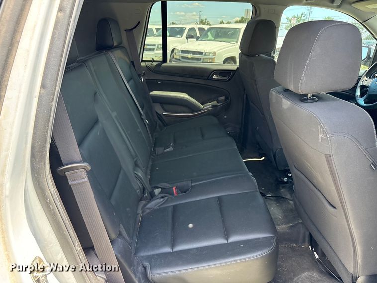 image for item EU5642 2017 Chevrolet Tahoe Police SUV